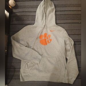 LIKE NEW NIKE CLEMSON TIGERS SUPER SOFT HOODIE SIZE LARGE